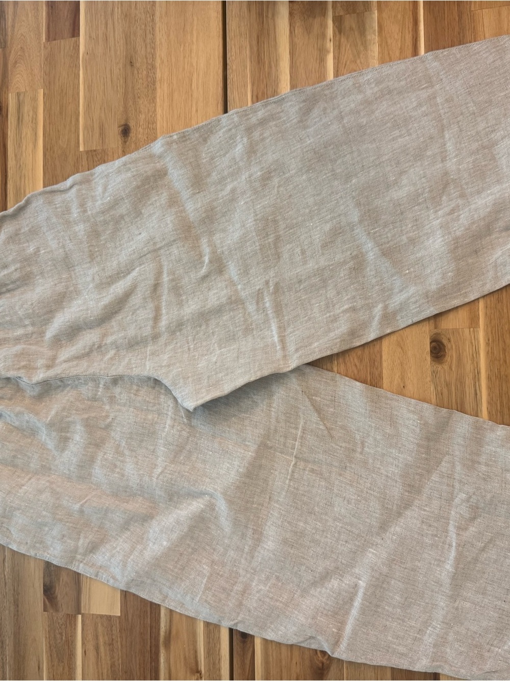 Athleta Retreat Linen Easy Barrel Crop Pant - Picture 5 of 6